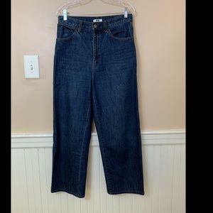 Uniqlo Wide Leg Denim - size 28 petite